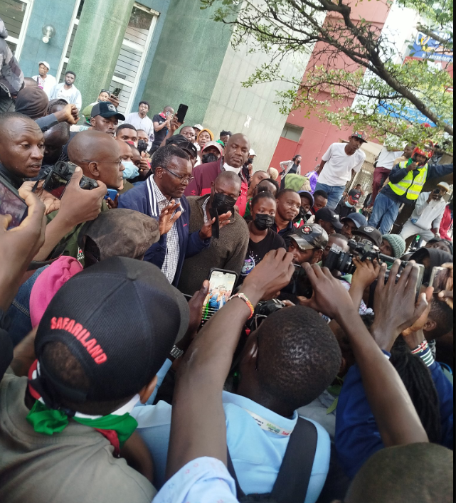 Tear Gas Fired at Central Police Station as Gen Z Protesters Demand Justice for Albert Ojwang